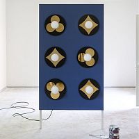 Contemporary wall light VENICEindoorbrassblown glass