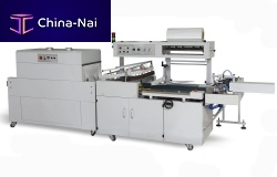 Fully-automatic shrink wrapping machine FP-400LC+SH-450Ccartonwith sealing barhorizontal