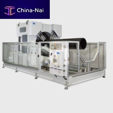 Knife cutting machine TPK seriesfor plasticstubePLC-controlled