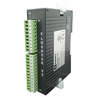 Digital expansion module FLD-0808R-V2 8 digital inputs8 relay outputsDIN rail