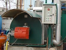 Thermal fluid boiler CO seriesgashorizontal