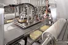 Continuous heat sealer automaticfor the food industry