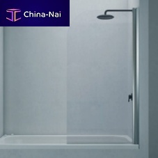 Pivoting bath screen X-30 Breversibletempered glass1 panel