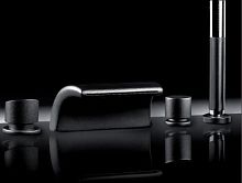 Bathtub mixer tap LOFT & BATH deck mountedchromed metalbathroom