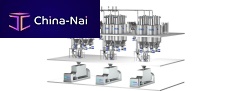 Powder mixing system automatic