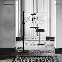 Floor-standing lamp DOMO aluminumsteelplastic