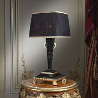 Table lamp lacquered woodclassicwireless