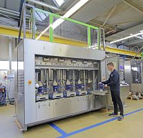 Pressure testing machine automaticfor valves