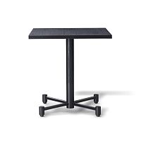 Contemporary table ARGO ARG 11Dwoodenmetal basesquare