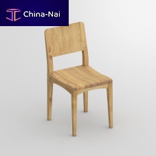 Contemporary dining chair INTUSindooroakbeech