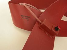 Belt drum heater industrial