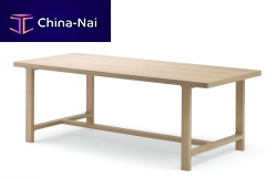Contemporary table EMEAoakoak baserectangular