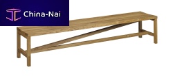 Contemporary bench BE05 SITZoaksolid wood