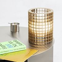 Desk lamp MATRIX MEDIUMpainted metalblown glasscontemporary