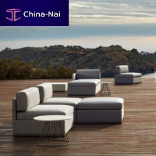 Contemporary fireside chair MOOD XLfabricwith removable cushiongray