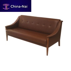 Traditional sofa ROCCAfabricbrown2-person