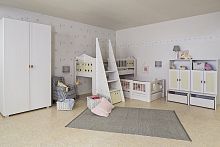 White children's bedroom furniture set DEBE.DELUXE : KIDS' ROOM 05unisexbaby