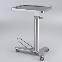 Stainless steel instrument table 232.4190.0 / 232.4200.0