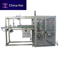 High level infeed palletizer for bottlesautomatic