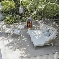 Contemporary daybed DREAM 2.0fabricaluminumrope