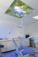 Virtual window LED panel PANELSfor backlit ceilingsfor sky ceilings