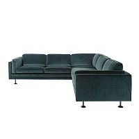 Corner sofa QUINTO QUN C66contemporaryfabricleather