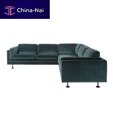 Corner sofa QUINTO QUN C66contemporaryfabricleather