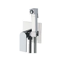 Toilet hand shower 185AVWsquarechrome-plated brasscontemporary