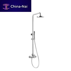 Wall-mounted shower set Master 40 : 525670111contemporarywith hand showerrain