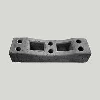 Contemporary pedestal AC16reinforced concrete