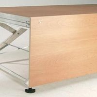 Rigid wood panel for flooringbeechmultilayer