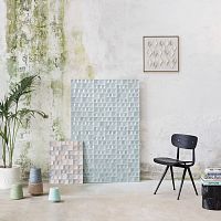 Indoor mosaic tile PERSPECTIVESwallsquarerectangular