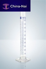 Plug hole graduated cylinder 0.2 - 20 ml