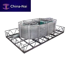 Spiral cooler for the food industrystainless steel