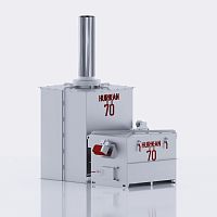 Pharmaceutical waste incinerator HURIKAN 70for animal wastefor hazardous wastefor laboratory waste