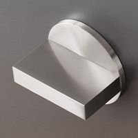 Shower shut-off valve BAR42wall-mountedstainless steelbathroom