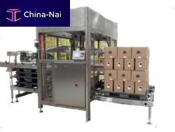 Robotic palletizer PLZ15gantrycasetray