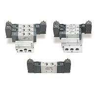 Spool pneumatic directional control valve EN seriespneumatically-operatedelectrically-operated5/2-way