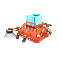 Loader sweeper GLA031s erieshydraulicwastewith one brush