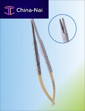 Dental surgery needle holder SSI 786-4805-1Castroviejotungsten carbide