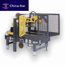 Adhesive tape case sealer semi-automatic