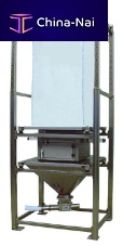 Big bag unloading machine