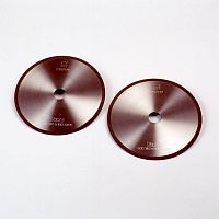Diamond-coated cutting disc