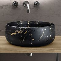 Countertop washbasin POLO ARTceramichandmadewithout hole
