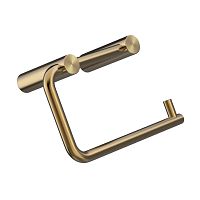 Wall-mounted toilet roll holder H102-Lstainless steelgold-coloredcommercial
