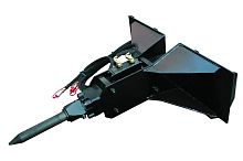 Hydraulic breaker for skid steer loadersvertical