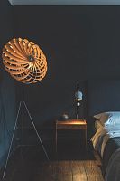 Floor-standing lamp TR5steellacquered aluminumbirch