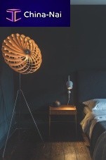 Floor-standing lamp TR5steellacquered aluminumbirch