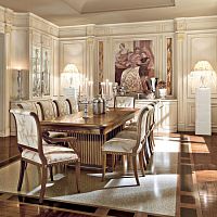 Traditional dining table ROMEwoodenrectangularhome
