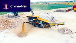 Mobile screener FTB-1550for bulk materials